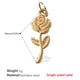 PJ216G Single Gold Pendant Picture6