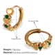 EH1143GNG Green Diamond Small Earrings Picture4
