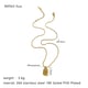 Rose lock necklace