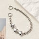 Three Pearl Series Silver Heart Short + Double Buckle Picture4