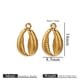 Gold Small Pendant - Shell