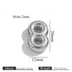 Steel color perforated number-8 Picture3