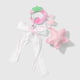 1 pink keychain