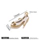 Gold Anhänger High Heels-Weiß Bild9