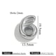 Steel color perforated number-6 Picture5