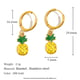 Summer Fruit Oil Drop Pendant Earrings-Gold-2 Picture2