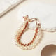Brown model total length 26cm (with clip) A+ grade electroplated 4-fold leather strip Picture7