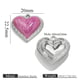 Heart-shaped cross pattern heart-shaped steel color-purple Picture3