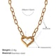 XL508G gold necklace Picture7