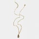 Gold pineapple necklace