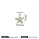 Gold Oil Drop Pendant-Starfish Green Picture68