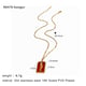 Gold Fish Tag Necklace Picture3