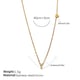 XL543WEGY letter necklace Picture2
