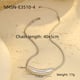 NMSN-E3510-4 Steel Arc Necklace Picture12