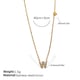 XL543WEGW letter necklace Picture4