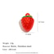 Pendentif fraise en résine - Or - 1 Image7