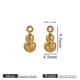 Small gold pendant-Gourd Picture5