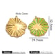Gold Shaped Pendant Oil Drop-Green Picture2