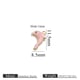 Gold Double-Sided Oil Drop Pendant-Dolphin Pink Picture20