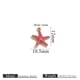 Gold Oil Drop Pendant-Starfish Red Picture75