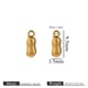 Gold Small Pendant-Peanut Picture7