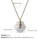XL535-PJ574WES White Shell Necklace Picture10