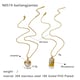 White Round and Rectangular Two-Piece Necklace Picture5