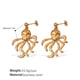 EH972G Gold Earrings