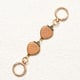 Ancient gold pink strawberry 15.5cm/【Bag extension chain】 Picture13
