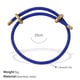 SL219BEG blue rope bracelet
