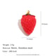 Pendentif fraise en résine - Or - 2 Image8