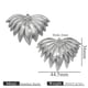 Steel Pendant-44*36 Leaves Picture10