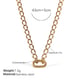 XL714G gold necklace Picture5