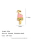 Oil dripping ice cream pendant-gold-1 Picture47