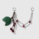 Silver chain cherry pendant 1 Picture3