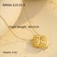 NMSN-E3510-5 Gold Square Necklace Picture13