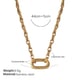 XL707G gold necklace Picture33