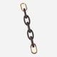 Large acrylic black (about 17cm)/【Bag extension chain】 Picture14