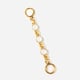 Gold-tone chain cat's eye pearl style (about 18cm)/【Bag extension chain】 Picture10
