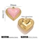 Heart-shaped cross pattern heart-shaped gold-pink Picture10