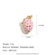 Oil drip strawberry pendant-gold-1 Picture29