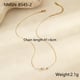 NMSN-B545-2 Single pearl necklace Picture2