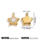 Gold-Five-pointed star Picture5