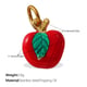 PJ595RDG Red Oil Drop Pendant Picture11