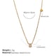 XL543WEGB letter necklace Picture26