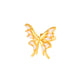 Mehrfarbig/5#-金白耳夹 Bild5
