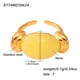 A774-Golden Yellow Resin Ring/No.7 Picture6