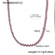 P014-Steel color wrapped chain 41+5cm Picture22