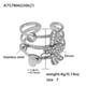 A757-Steel Bee Ring/No.7 Picture5