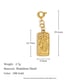 Spring Clasp N3045 Pendant - Gold Picture7